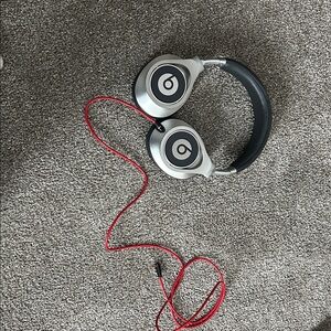 Over-Ear Headphones - Silver and Black